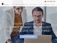 Tablet Screenshot of itsource.com